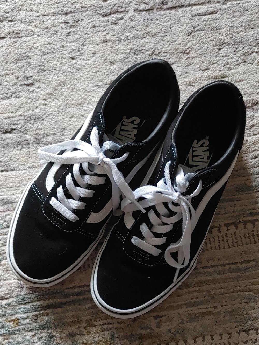 Vans Black and White Old Skool Sneakers